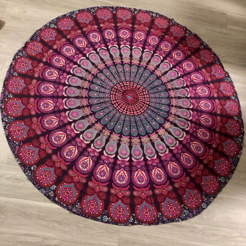 Round Beach Blanket